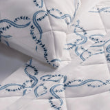 Floral Lattice Comforter Set