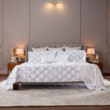 Floral Lattice Comforter Set